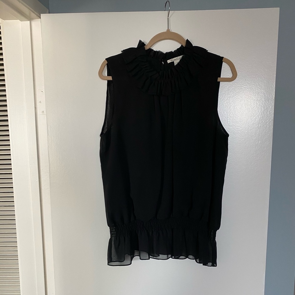 Kenneth Cole NY sleeveless high neck top size 12
